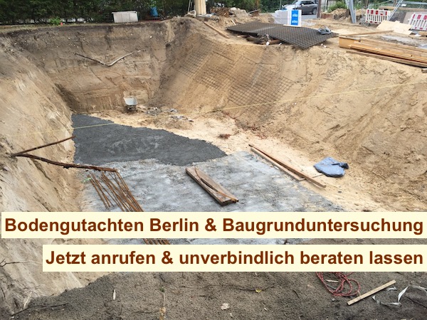 Bodengutachten Berlin - Baugrunduntersuchung